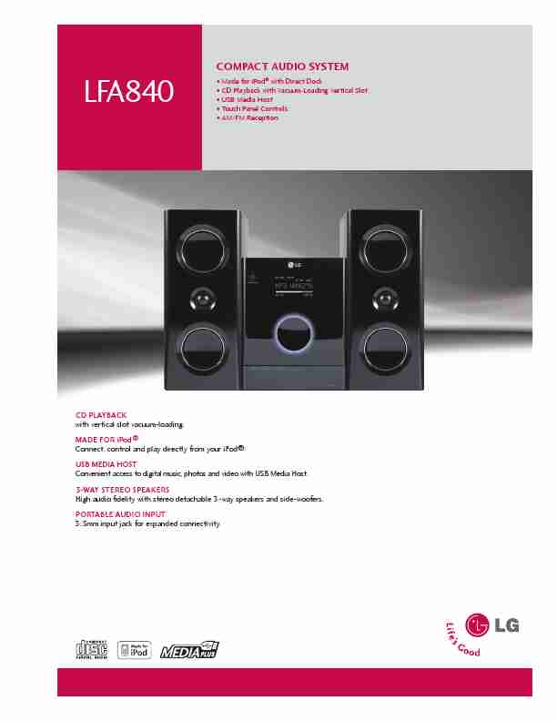 LG Electronics Stereo System LFA840-page_pdf
